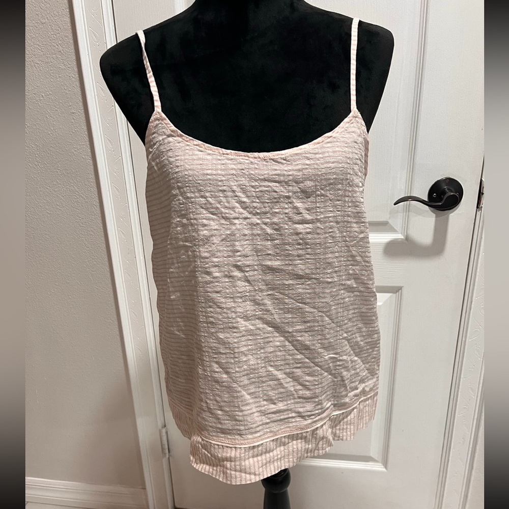 Eberjey Spaghetti Strap Sleeveless
Pajama Top Size